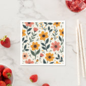 Bloempapier servetten (Insitu)