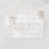  bloempapier - Visitekaartje (Achterkant)