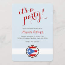 Bloempartij: Puerto Ricaanse vlag