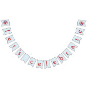 Bloempartij: Puerto Ricaanse vlag Vlaggetjes (Alle)