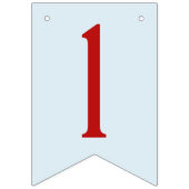 Bloempartij: Puerto Ricaanse vlag Vlaggetjes (Tweede vlag)