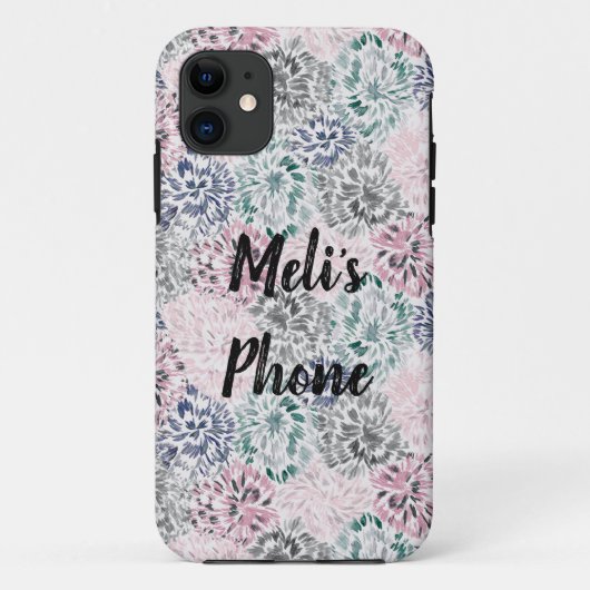 bloempastel Case-Mate iPhone case (Achterkant)