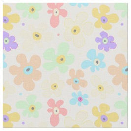 Bloempastelbloemen patroon stof