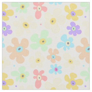 Bloempastelbloemen patroon stof