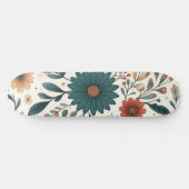 Bloempastelbloesems Persoonlijk Skateboard (Horizontaal)
