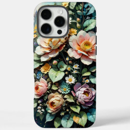  bloempatronen iPhone 16 pro max hoesje