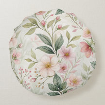Bloempatronen roze pastelkleur