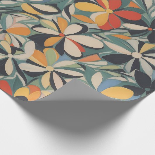 Bloempatroon 11 | Inpakpapier (Hoek)