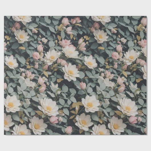 Bloempatroon 13 | Inpakpapier (Vlak)