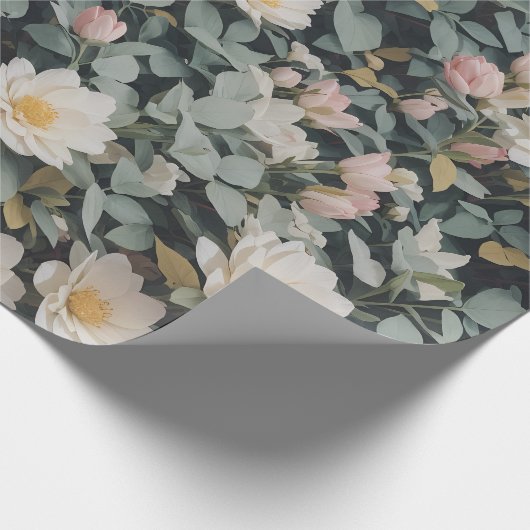 Bloempatroon 13 | Inpakpapier (Hoek)