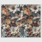 Bloempatroon 14 | Inpakpapier (Vlak)