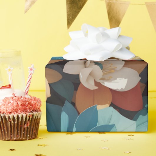 Bloempatroon 15 | Inpakpapier (Verjaardagsfeest)