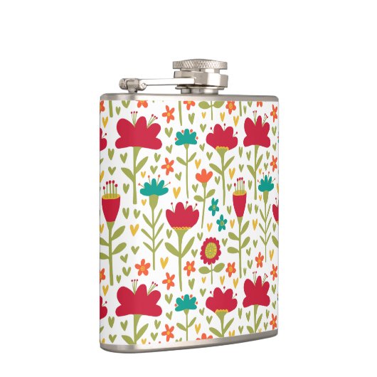 Bloempatroon 270515 heupfles (Rechts)