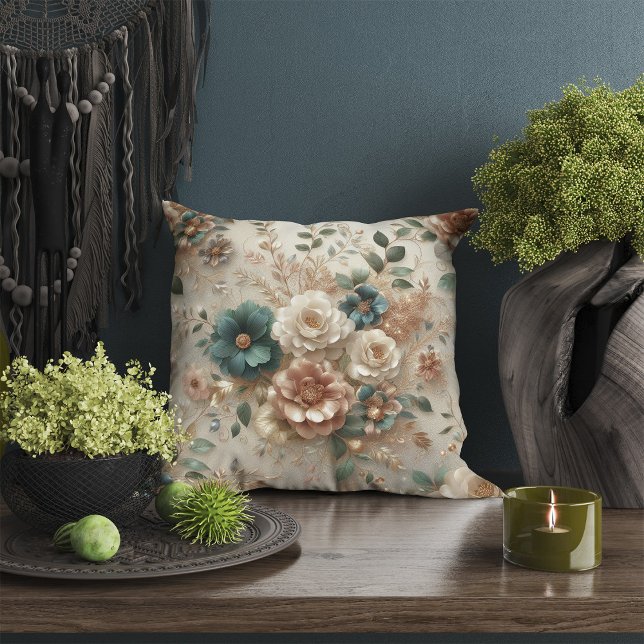 Bloempatroon 2 Sierkussen (Creator heeft geüpload)