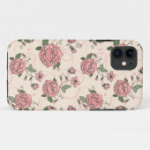 Bloempatroon 5 Case-Mate iPhone case (Achterkant (horizontaal))