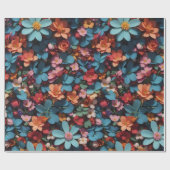 Bloempatroon 6 | Inpakpapier (Vlak)