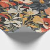 Bloempatroon 9 | Inpakpapier (Hoek)