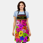 Bloempatroon All-Over Print Schort (Gedragen)