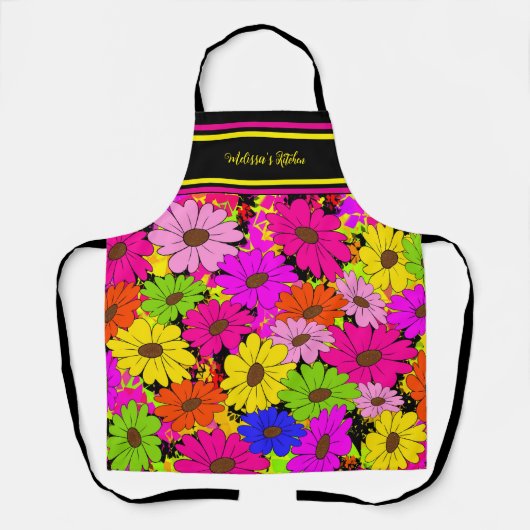 Bloempatroon All-Over Print Schort (Voorkant)