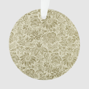 Bloempatroon Antiek Damask Paisley Ornament