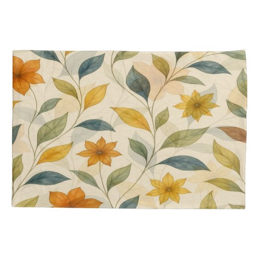 Bloempatroon Aquarel – Syrell Kussensloop (Achterkant)