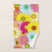 bloempatroon bad handdoek (Handdoek)
