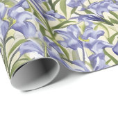 Bloempatroon Bluebell Bloemen Cadeaupapier (Rol Hoek)