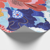 Bloempatroon Cadeaupapier (Hoek)