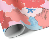 Bloempatroon Cadeaupapier (Rol Hoek)