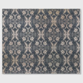  bloempatroon cadeaupapier (Vlak)