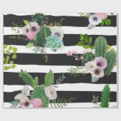 Bloempatroon Cadeaupapier (Vlak)