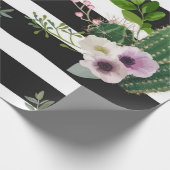 Bloempatroon Cadeaupapier (Hoek)