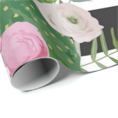 Bloempatroon Cadeaupapier (Rol Hoek)