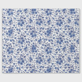 Bloempatroon Cadeaupapier (Vlak)