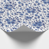 Bloempatroon Cadeaupapier (Hoek)