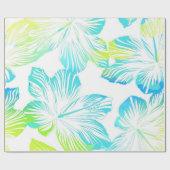 Bloempatroon Cadeaupapier (Vlak)