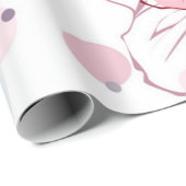 Bloempatroon Cadeaupapier (Rol Hoek)