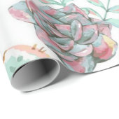 Bloempatroon Cadeaupapier (Rol Hoek)