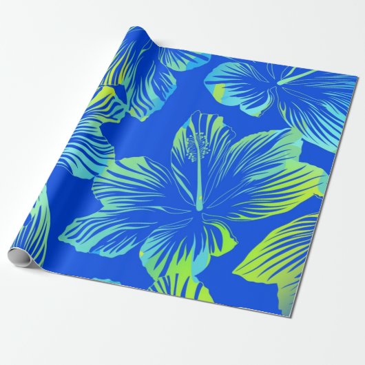 Bloempatroon Cadeaupapier (Uitgerold)