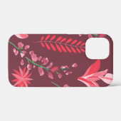 Bloempatroon. Case-Mate iPhone Case (Achterkant (horizontaal))