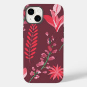 Bloempatroon. Case-Mate iPhone Case (Achterkant)