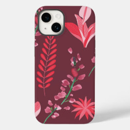 Bloempatroon. Case-Mate iPhone 14 Hoesje