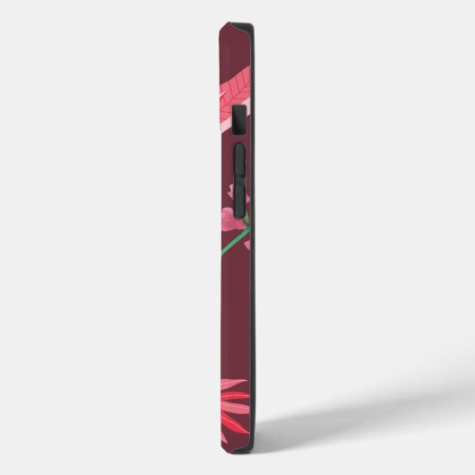 Bloempatroon. Case-Mate iPhone Case (Achterkant / Links)