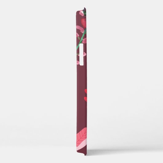 Bloempatroon. Case-Mate iPhone Case (Achterkant / Rechts)