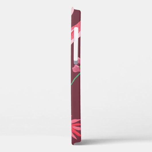 Bloempatroon. Case-Mate iPhone Case (Achterkant / Links)