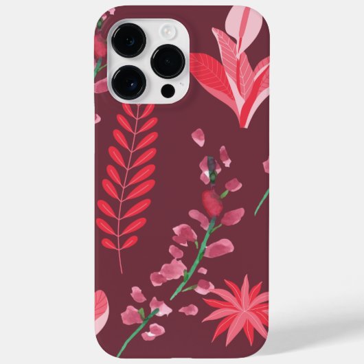 Bloempatroon. Case-Mate iPhone Case (Achterkant)