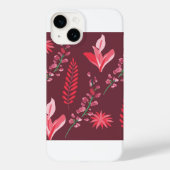 Bloempatroon. Case-Mate iPhone Case (Achterkant)