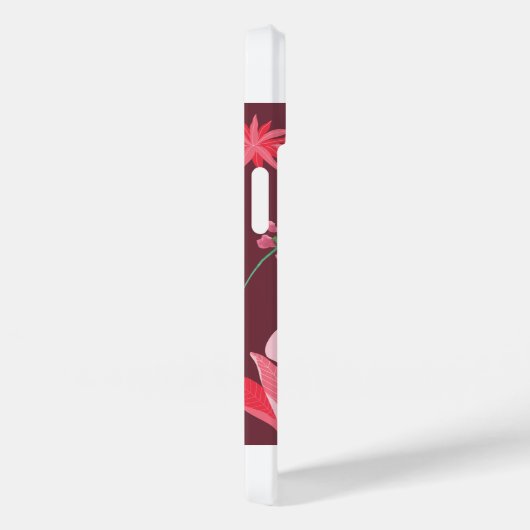 Bloempatroon. Case-Mate iPhone Case (Achterkant / Rechts)