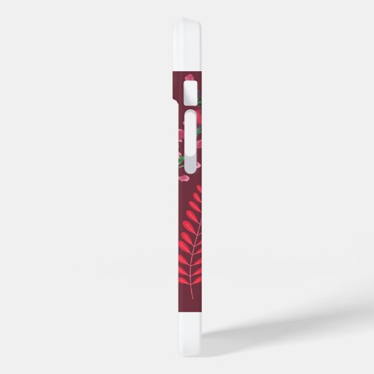 Bloempatroon. Case-Mate iPhone Case (Achterkant / Links)