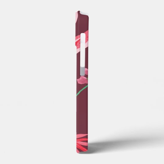 Bloempatroon. Case-Mate iPhone Case (Achterkant / Links)